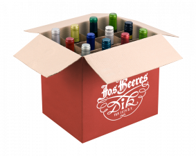 Verrassingspakket 12 flessen (mogelijke mix van rood, wit, rosé, dessert, olijfolie en bubbels, altijd veel voor weinig in diverse maten)
