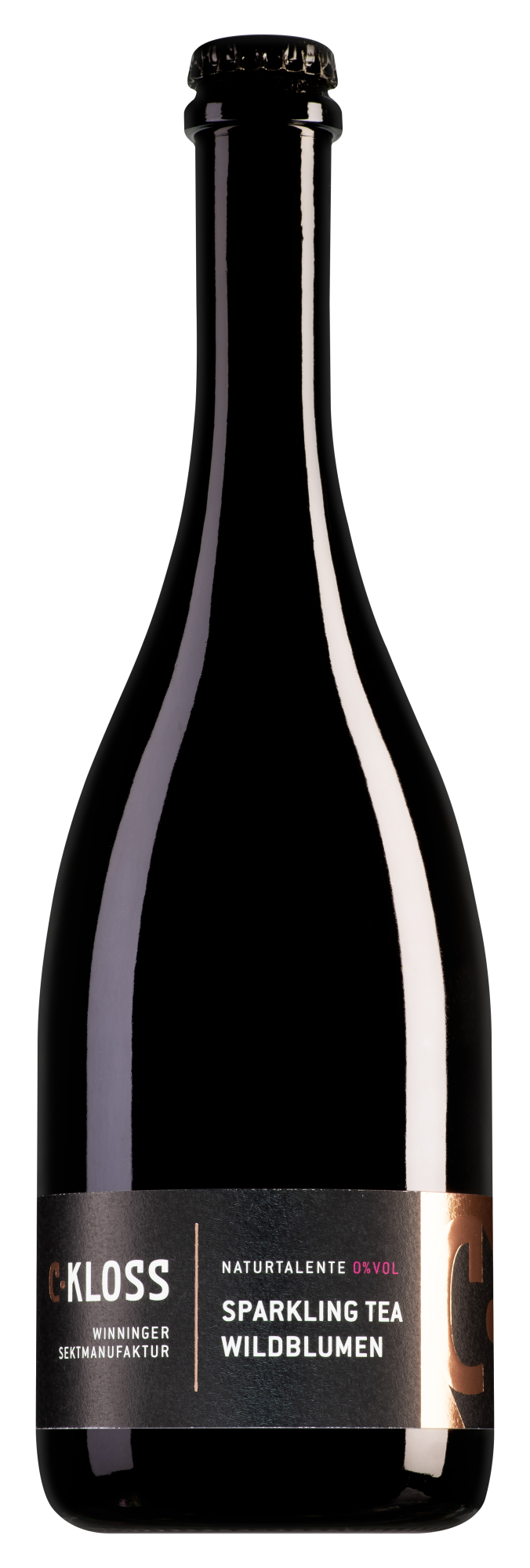 C. Kloss Sparkling Tea Naturtalente Wildblumen Rosé alcoholvrij