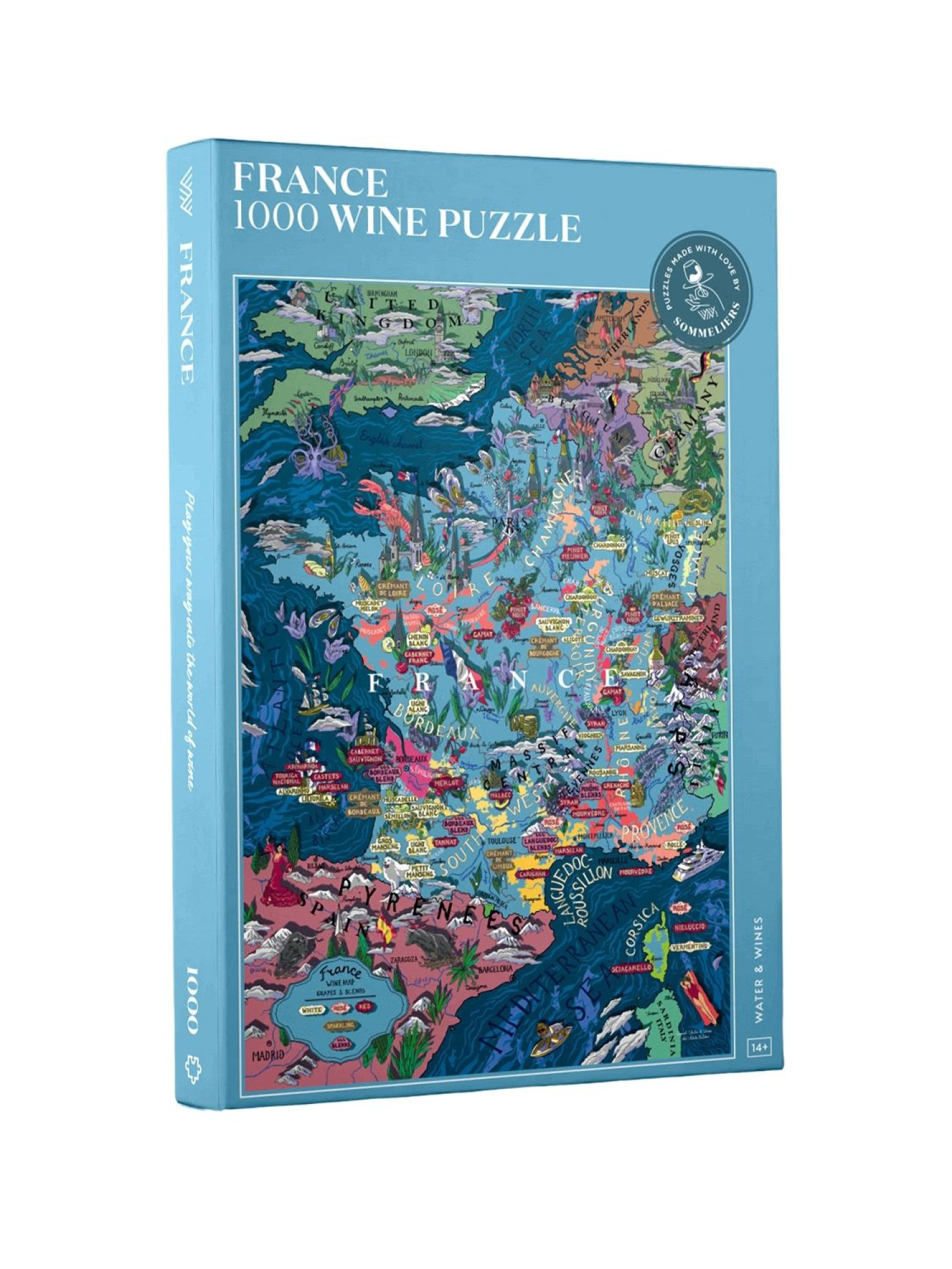 Puzzel Frankrijk