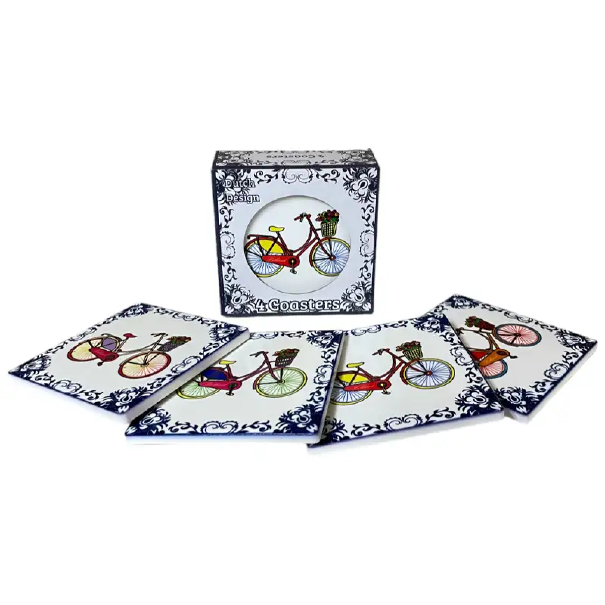 Onderzetters fietsen (Snaakse streken)