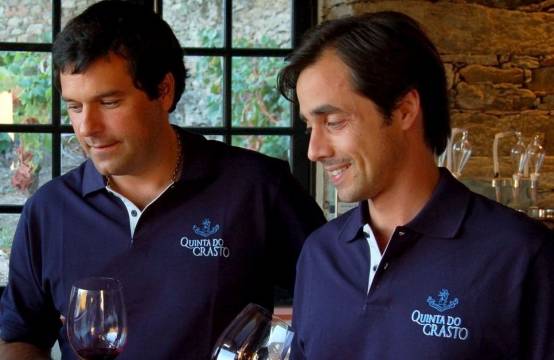 Eigenaar Tomas Roquette en wijnmaker Manuel Lobo